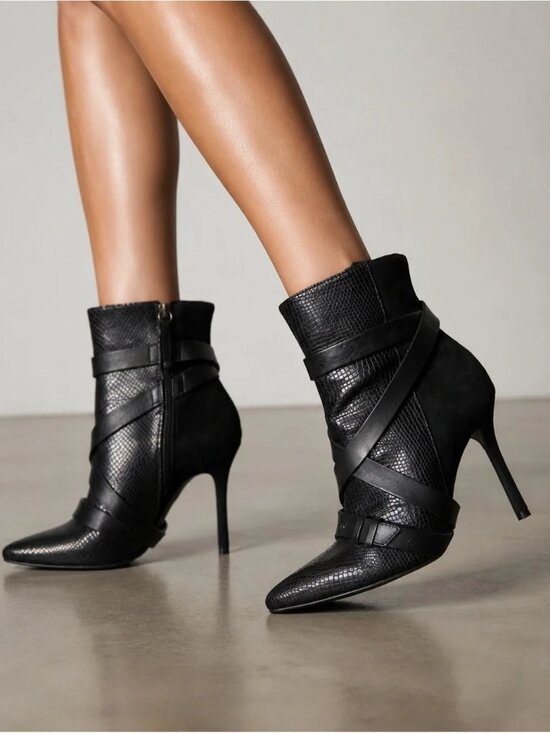 Alice + Olivia Shoes - ALICE + OLIVIA Dolan Buckle Boots